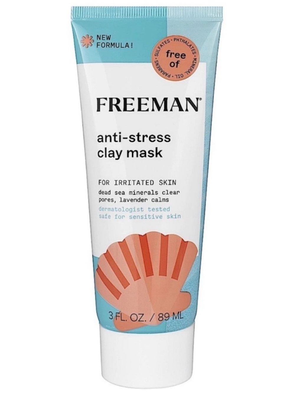 ☀️ 5/25 ☀️ Freeman Anti-Stress Clay Mask 3 oz.